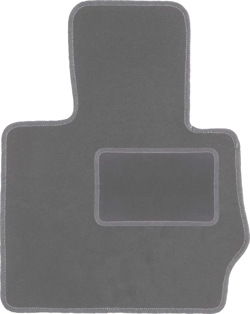 M MOTOS Tappetino per conducente Velours Premium 1 pezzo compatibile con BMW X3 E83 2003-2010 - Standard, Tessuto, Bronzo Lato conducente - Provate un nuovo comfort di guida con un tappetino in