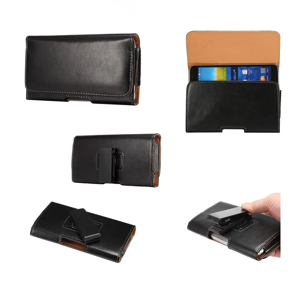 Fondina DFV mobile per FCNT We (2021) - Pelle Executive Clip 360° - 2