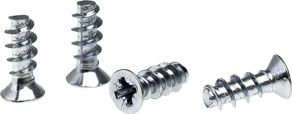 Śrubki do wentylatorów Akyga AK-CA-21 do komputera PC ATX 4szt stal ocynkowana