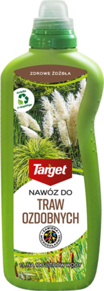 Flüssiger Dünger für Ziergräser mit gesunden Blättern 1 l - Target