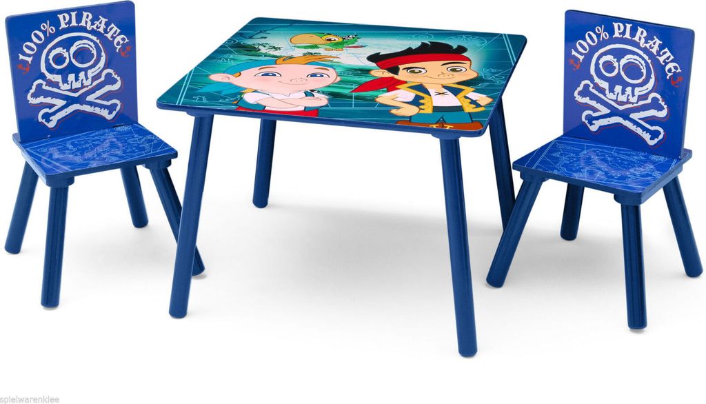 Disney Jake Sitzgruppe 1 Tisch und 2 Stühle Möbel Produktbild 