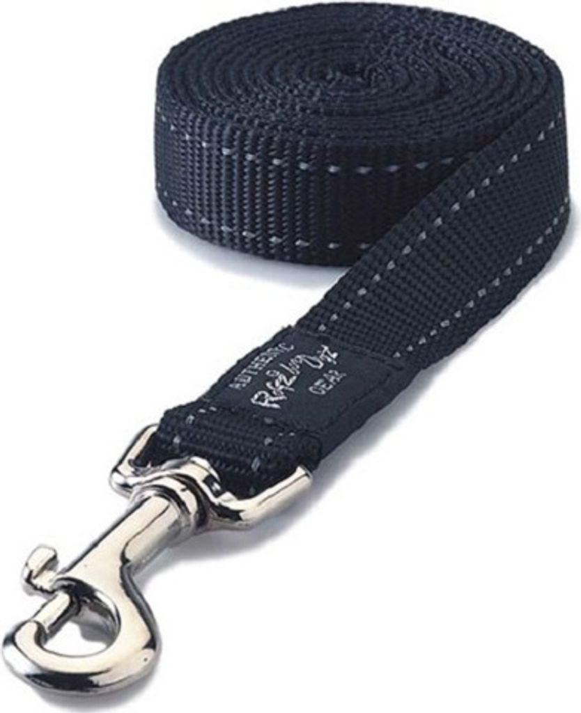 Rogz For Dogs Fanbelt Long Lijn Zwart