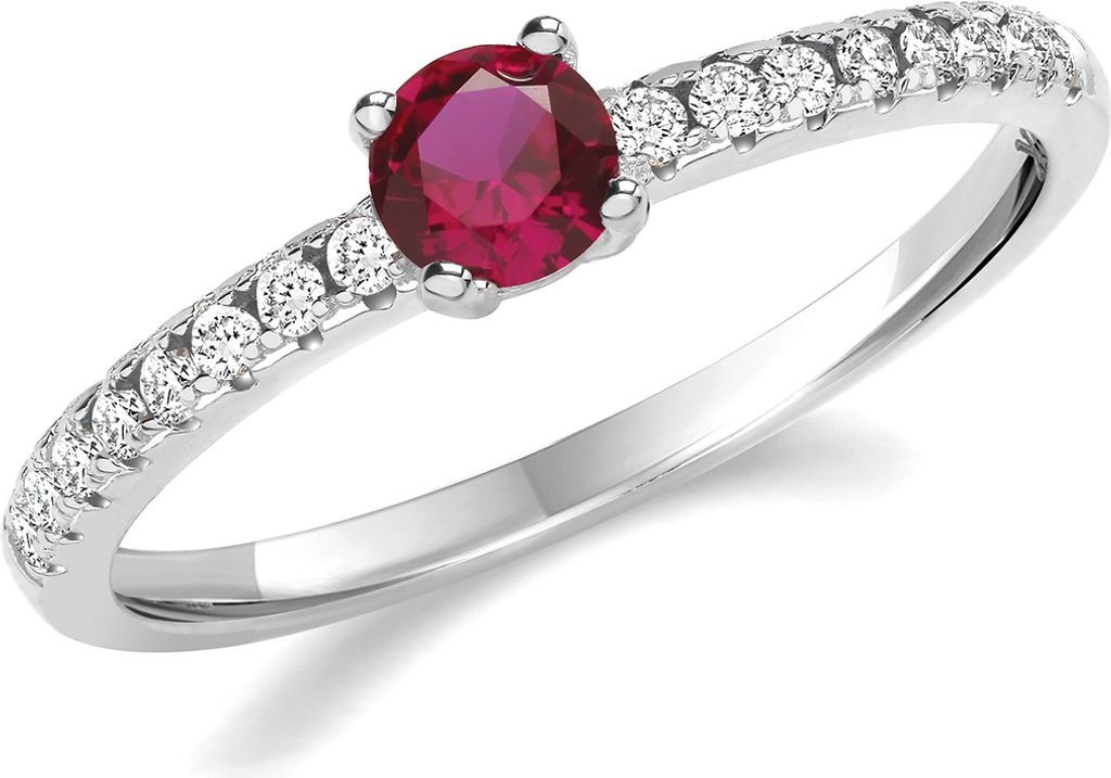 Stylischer 925 Sterling Silber (Rhodiniert) Damen - Produktbild 
