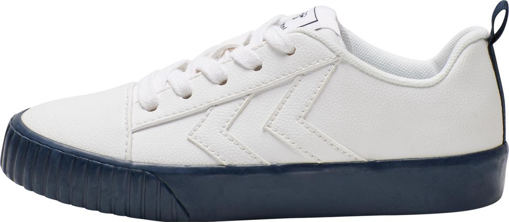 Hummel Base Court Classic JR Kinder Schuhe Sneaker weiß/blau 206418-7429, Schuhgröße:31 EU