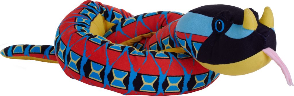 Wild Republic - Kuscheltier - Snakesss Eco - Rhino-Viper