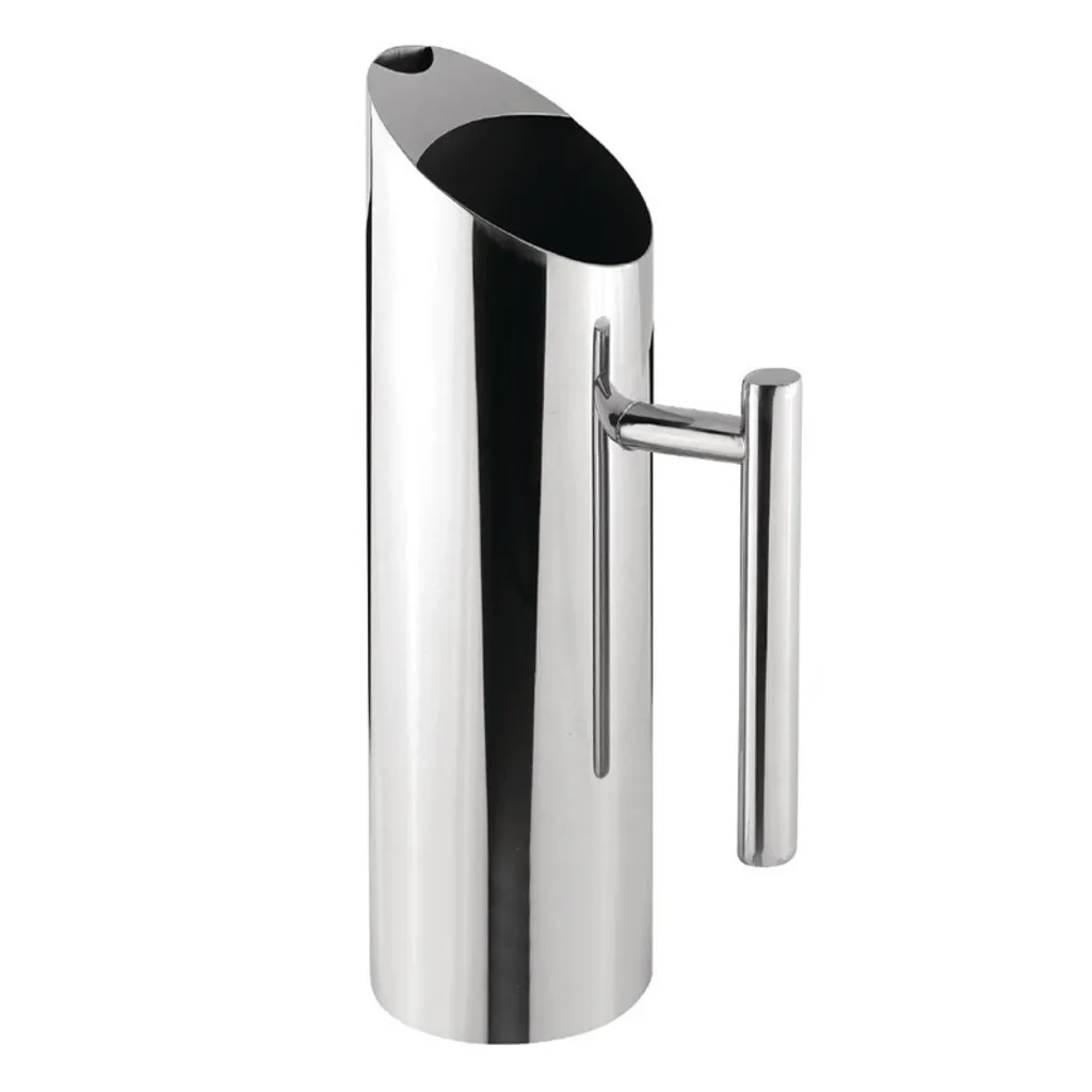 Brocca Acqua Olympia 1.4L Acciaio Inox - Caraffa Moderna Design