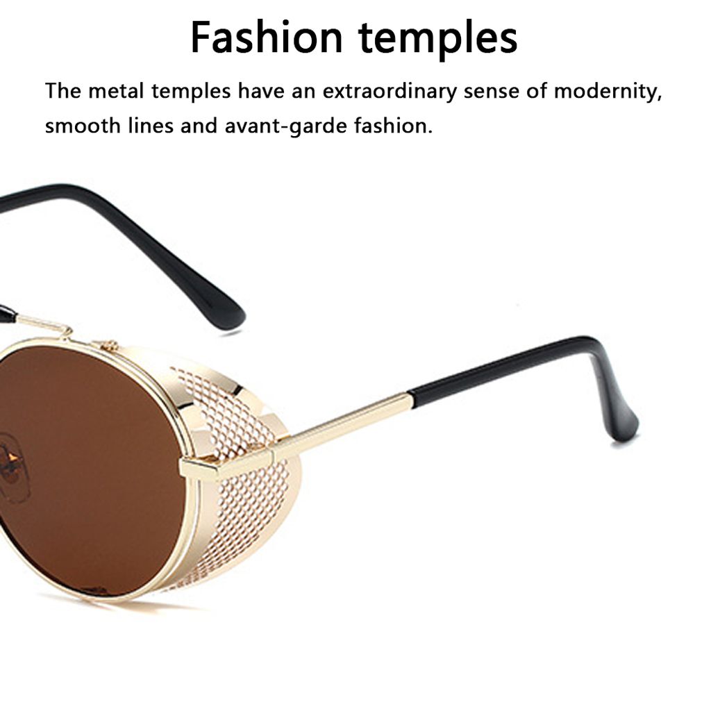 Klassische Polarisierte Sonnenbrille Uni Retro Brille - Produktbild 5