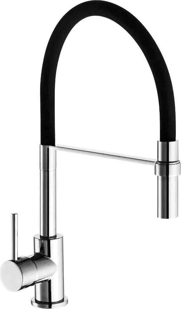 IDRO-BRIC Lavello Winter Nero: Rubinetto Cucina Doccetta Estraibile 35mm