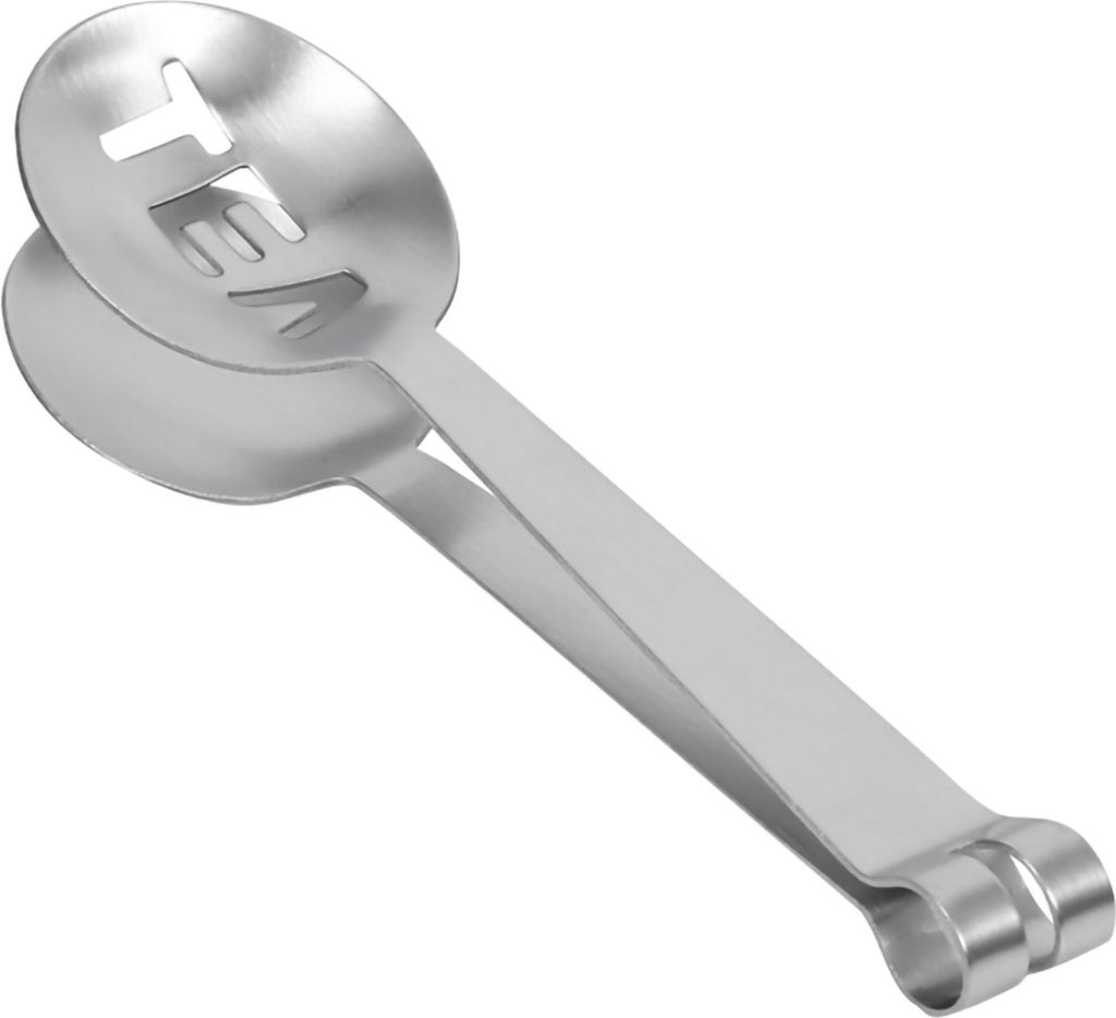 12 cm leichte Edelstahl-Teebeutelzange, Quetscher, Sieb, Griff, für Zuhause, Küche, Bastelwerkzeug