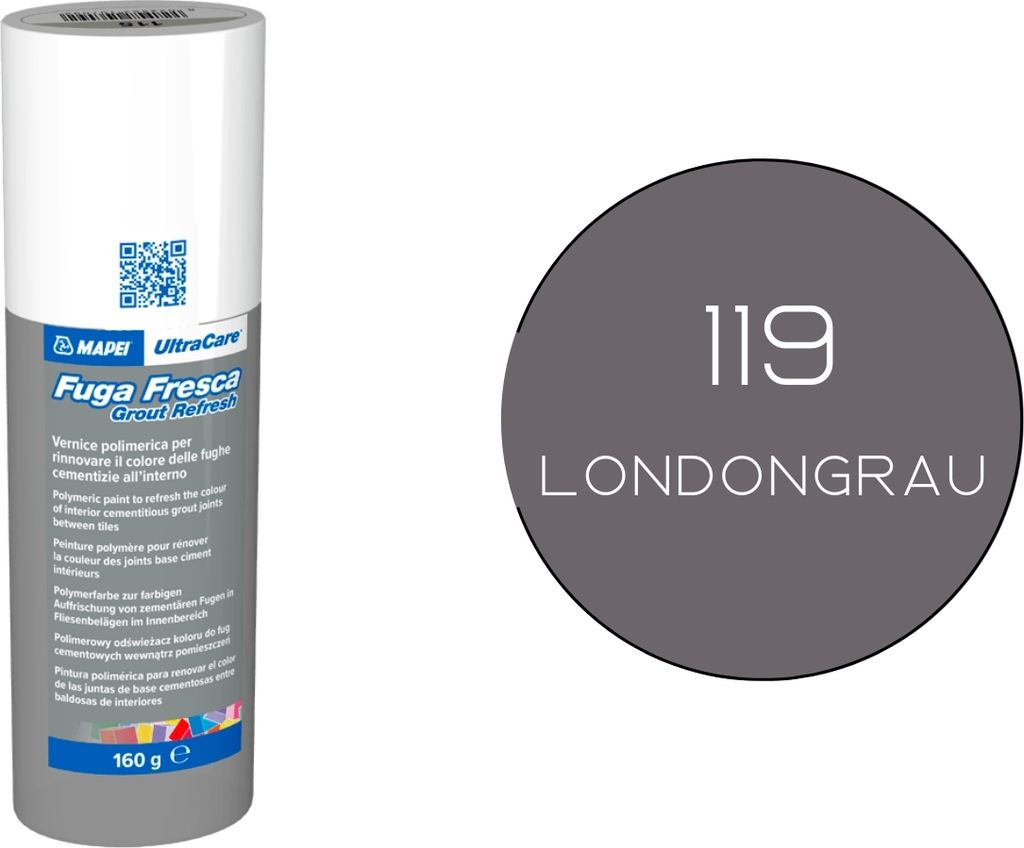 MAPEI® ULTRACARE Fuga Fresca 119 grigio londra 160 g Immagine del prodotto 