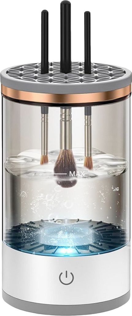 Elektrischer Make-up-Pinselreiniger, USB-betrieben, 7000 U/min, multifunktional, automatische Kosmetikpinsel-Reinigungsmaschine, Trockner, Pinselwa...