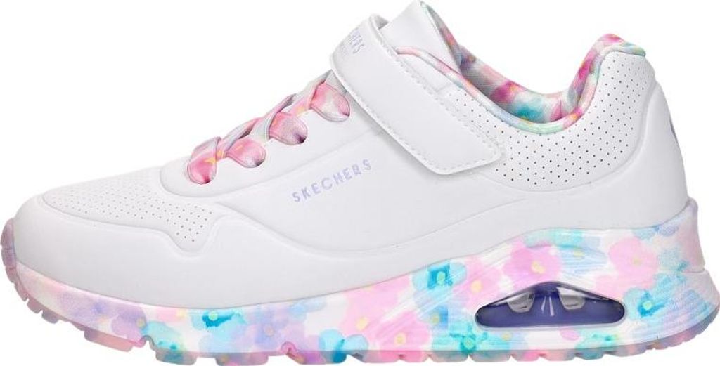 Skechers Uno Gen1 - Fresh Blooms  Klittenband - Wit - Maat Produktbild 