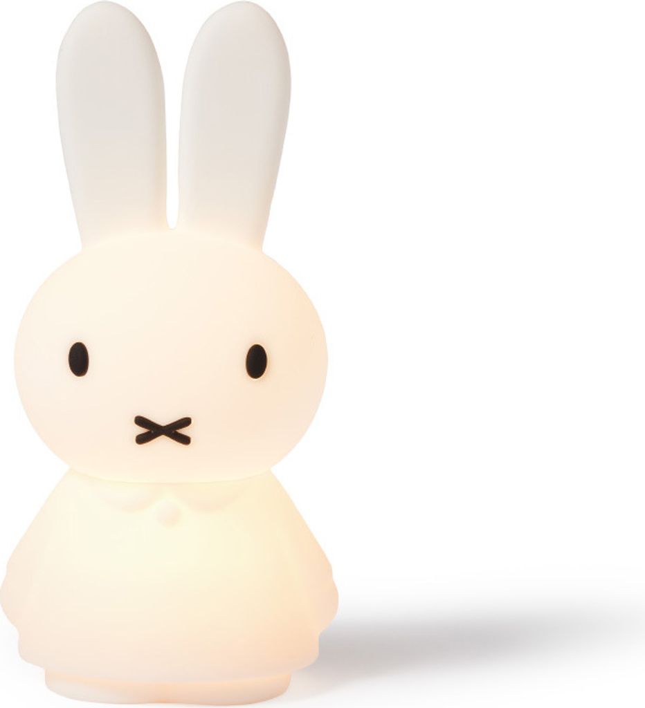 Mr Maria - Miffy / Hase Shines - Nachtlampe - Dimmbar - Wiederaufladbar - 22 cm