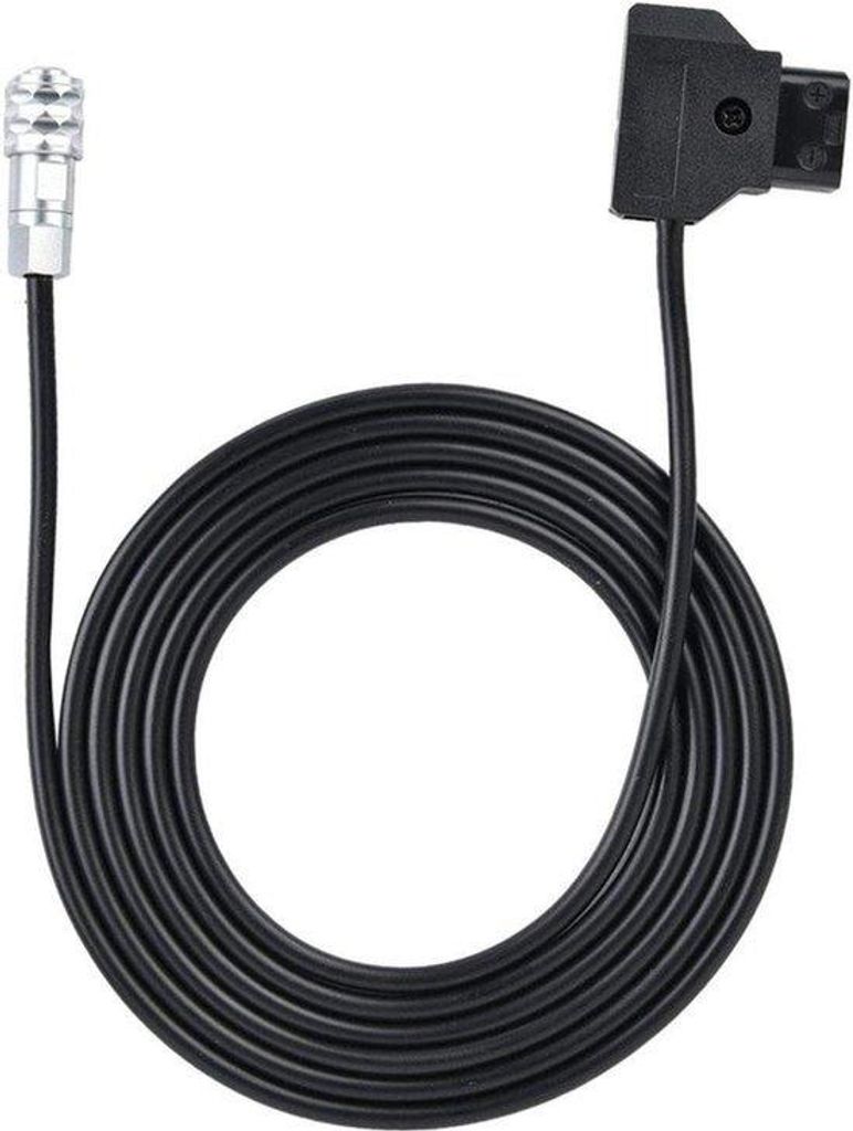 Verbindungskabel (Stromkabel) D-Tap auf 4K für Blackmagic Pocket Cinema Camera 4K und Gold Mount V Mount B (15 m) – 4K-kompatibles Kabel mit zus...