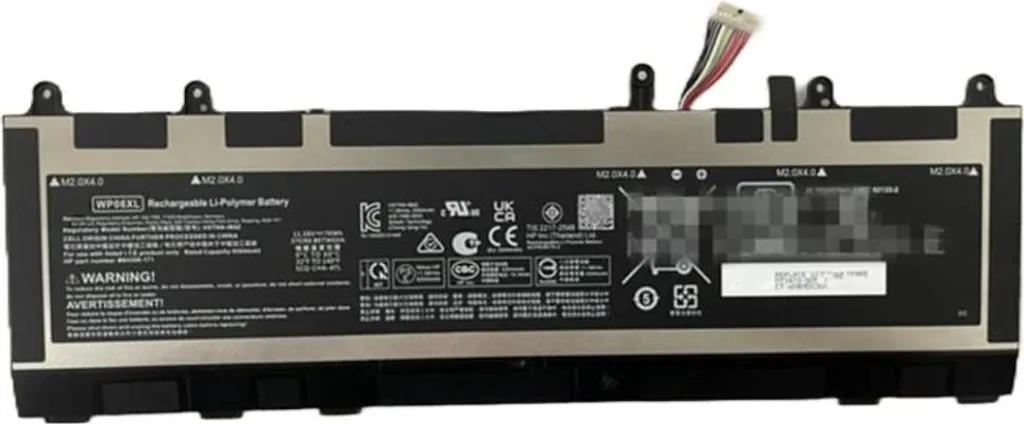 Batterie Li-ion 76Wh haute capacité WP06XL pour PC Portable HP WP06076XL