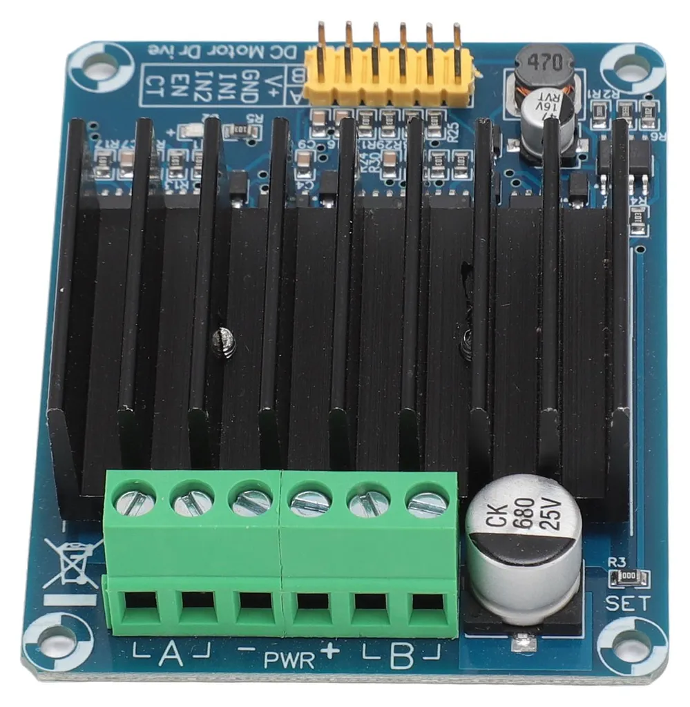 Module pilote de moteur CC anti-surchauffe 30A 5V-12V