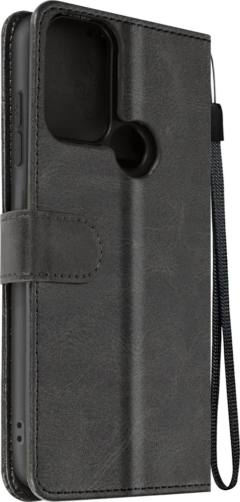 Custodia Avizar Nokia C22: Portafoglio e Protezione in Ecopelle Nera