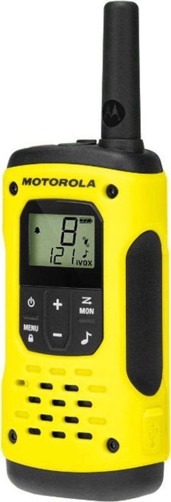 Walkie-Talkie Motorola T92H2O (2 Pcs) Gelb Schwarz Produktbild 10
