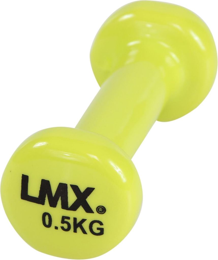 Lifemaxx Vinyl Kurzhantelset 2x0,5kg Gelb