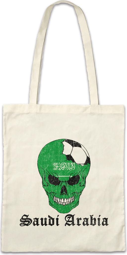 Urban Backwoods Saudi Arabia Football Comet, Stofftasche, Farbe: Beige