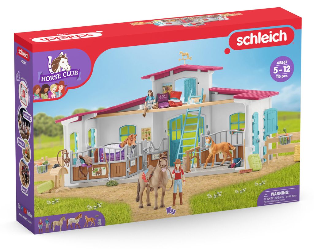 Schleich 42567 Schleich Horse Club        42567 Reiterhof Image du produit 