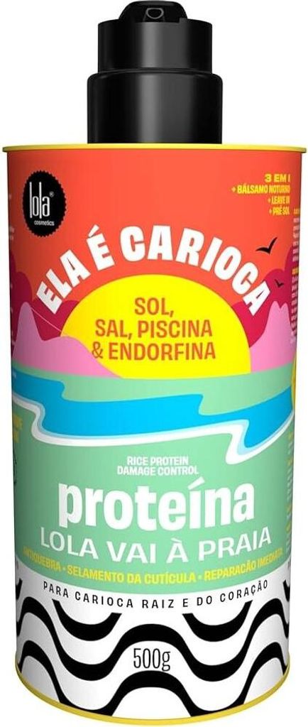 Rekonstruktive Haarbehandlung Lola Cosmetics Ela É Carioca Protein 500 g