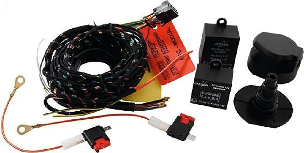 Kit électrique 7 pôles uni avec câblage haute résistance pour auto