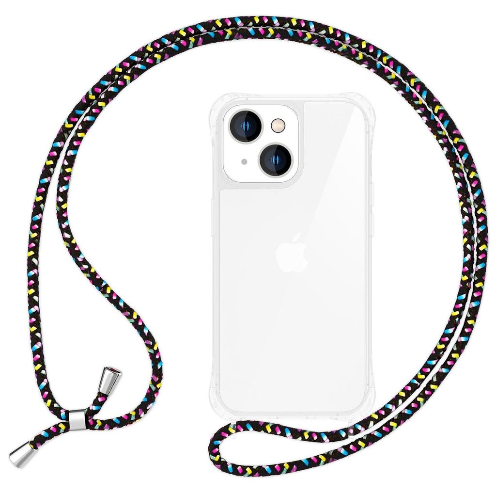 Hülle mit Band für iPhone 15 Plus Handyhülle Umhängen Handy Produktbild 
