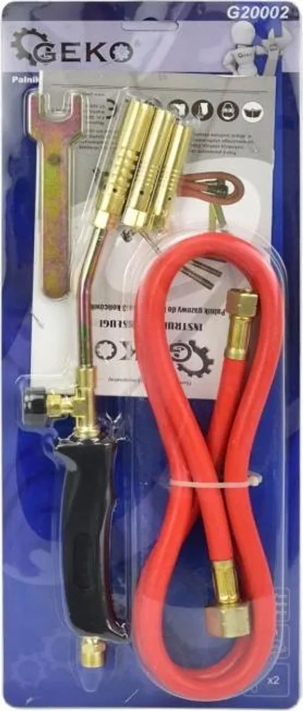 Chalumeau de soudage Geko haute température avec kit de 3 injecteurs - 12