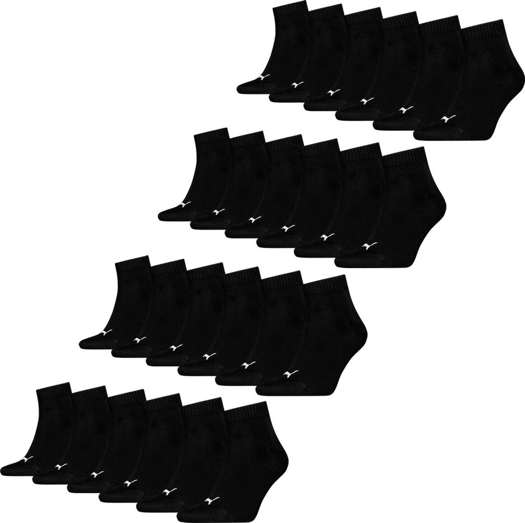 12 Paar PUMA Uni Quarter Socken