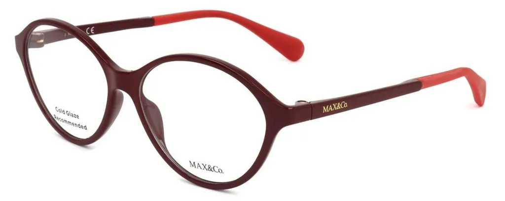 Lunettes légères Max&Co. Mo5055 fini bordeaux contre fatigue visuelle