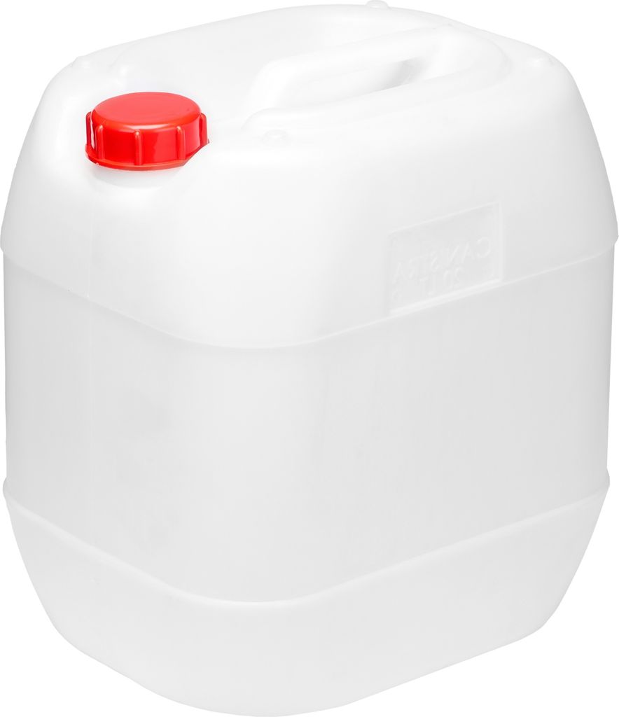 Garronda Wasserkanister Camping BPA-frei Lebensmittelecht Wasserbehälter Kanister 20L Wassertank Weiß GD-0082