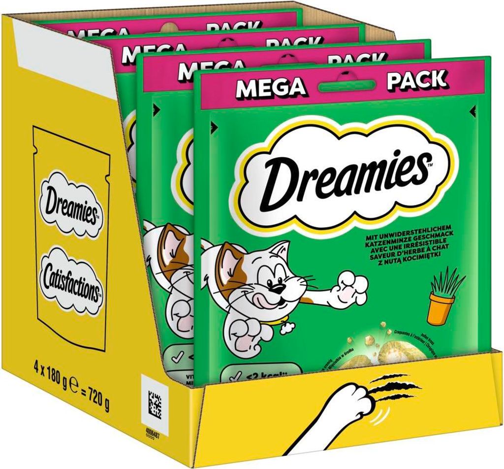 DREAMIES™ Katzenminze 4 x 180g Produktbild 