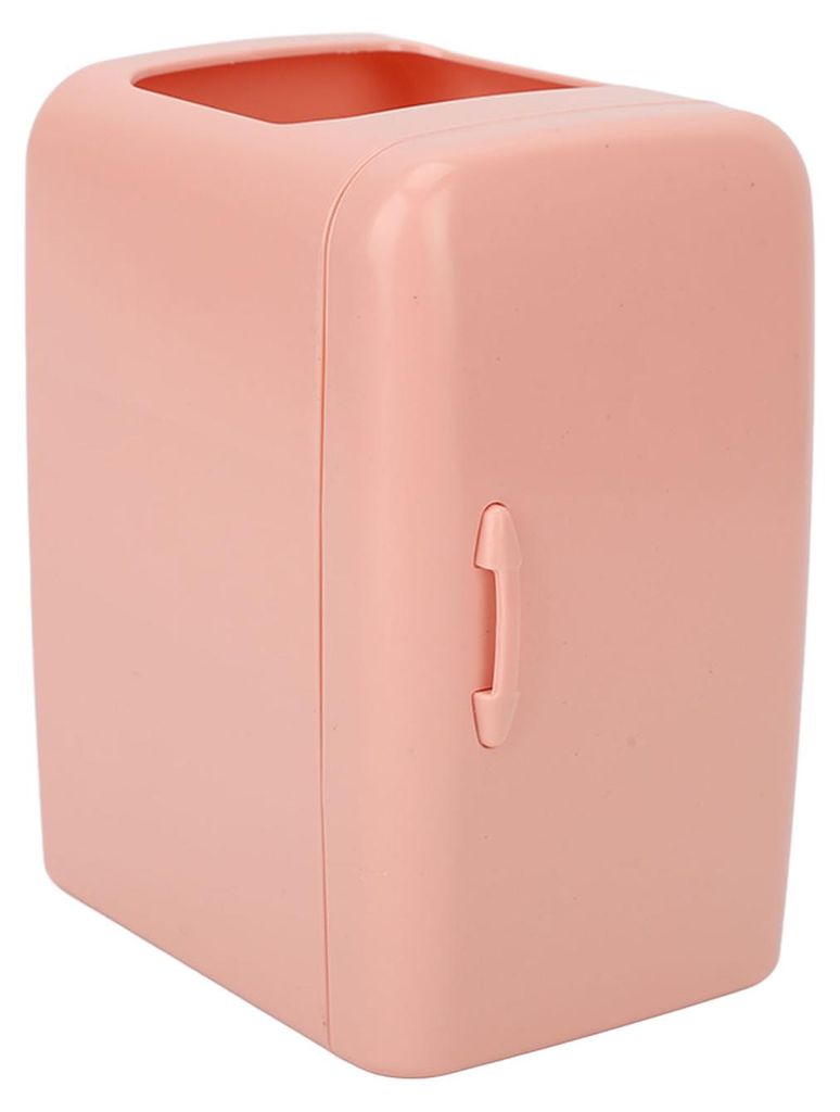 Mini-Aufbewahrungsbox für Make-up-Pinsel, Kunststoffbehälter für Kosmetikwatte, Kühlschrankform