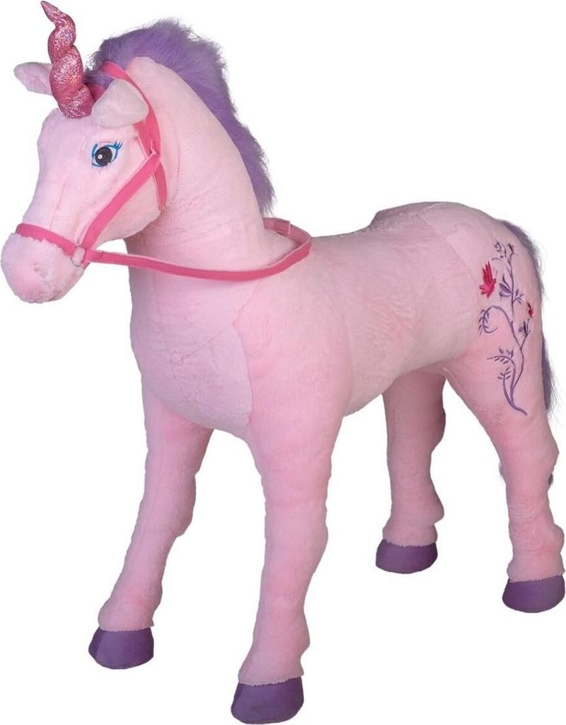 Happy People Einhorn mit Sound und Stickerei 58002