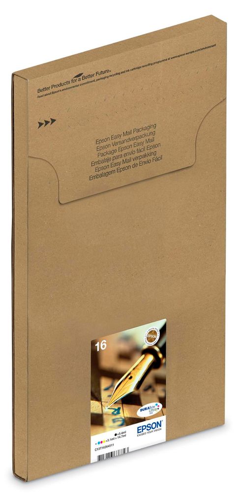 Epson 16 Multipack Easy Mail Packaging - 4 balení - černá, Obrázek produktu 