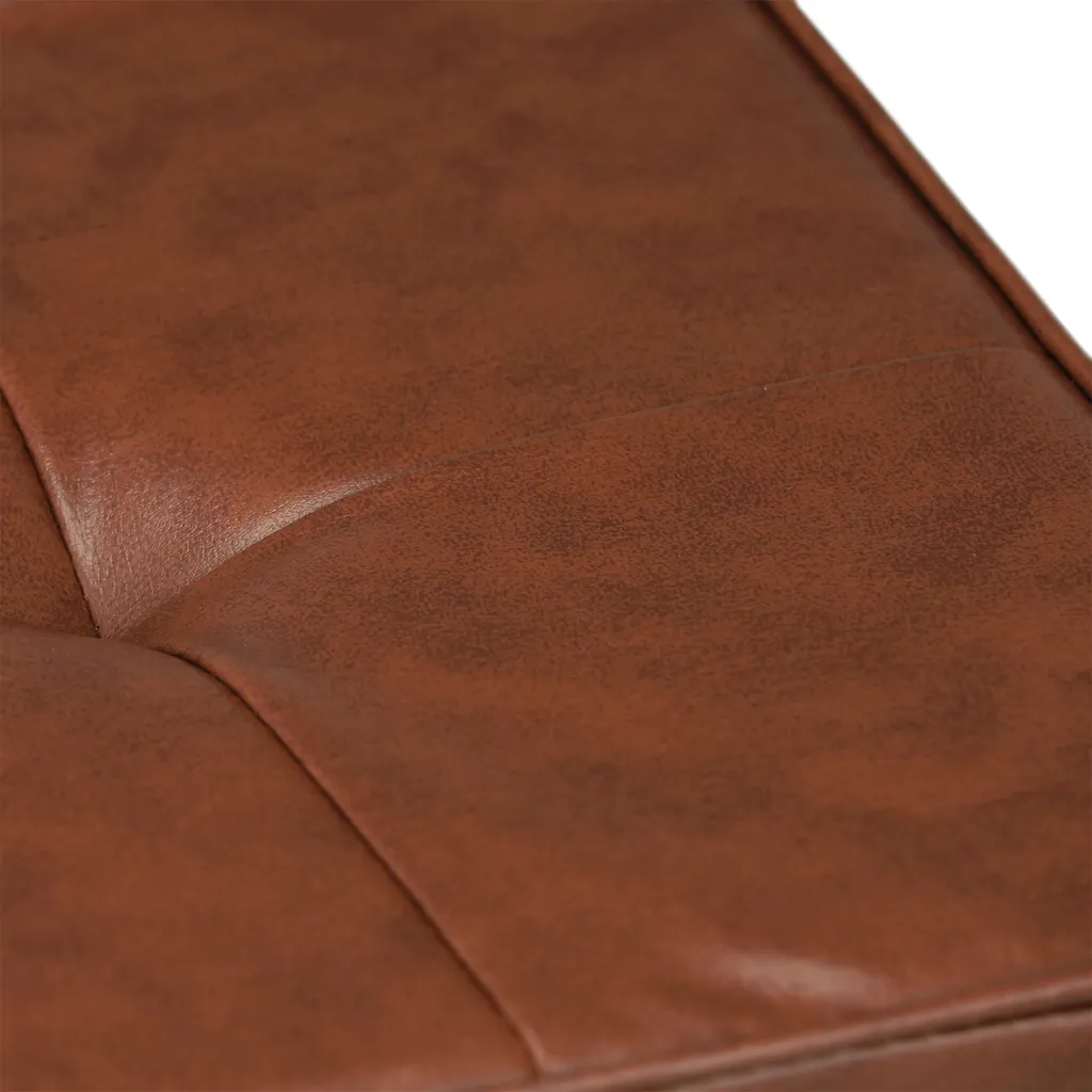 Pouf Relaxdays Similpelle: Design Contemporaneo per Casa Moderna - 2