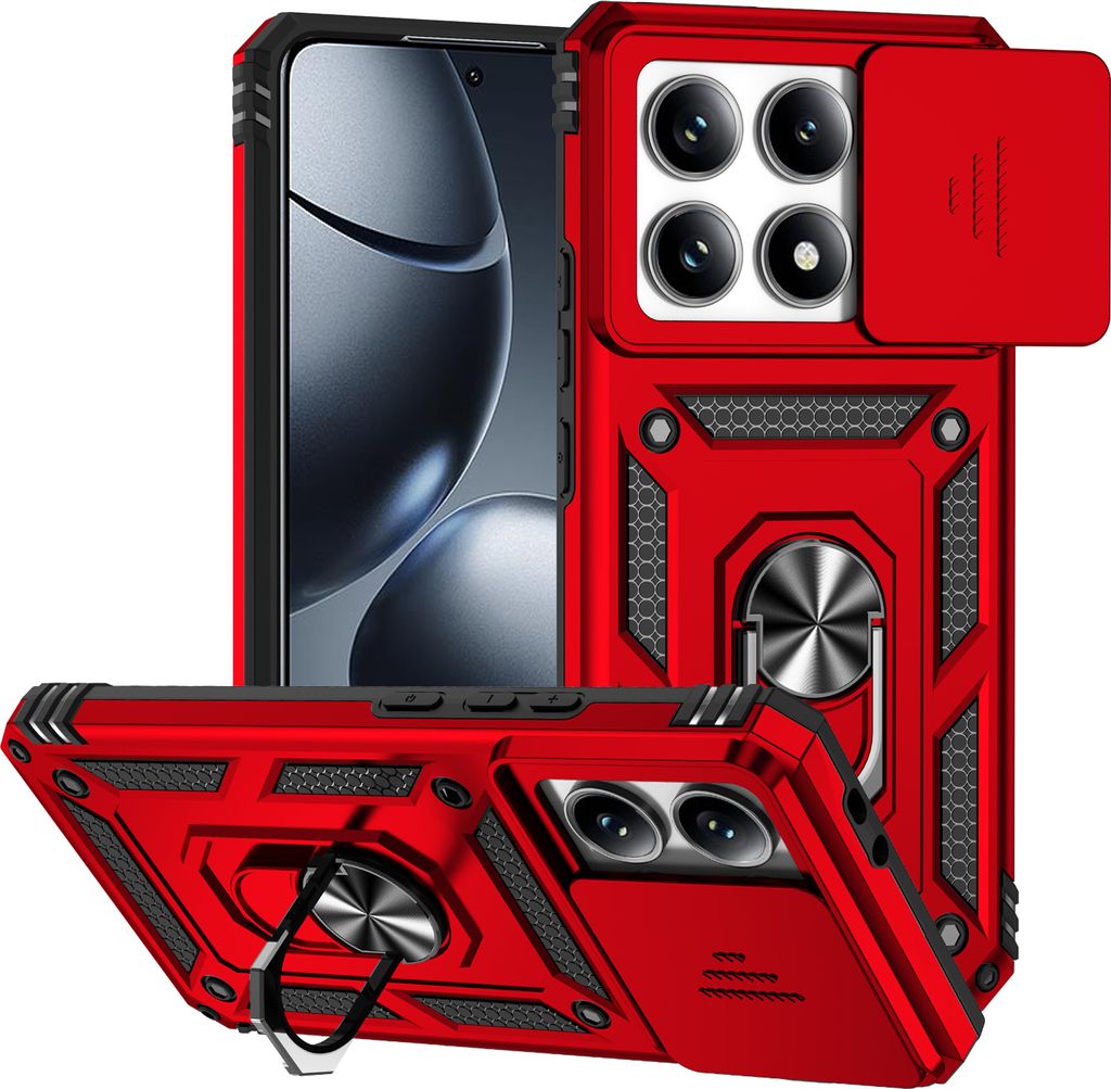 Pouzdro pro Xiaomi 14T Pro dvouvrstvé pouzdro s posuvným Obrázek produktu 