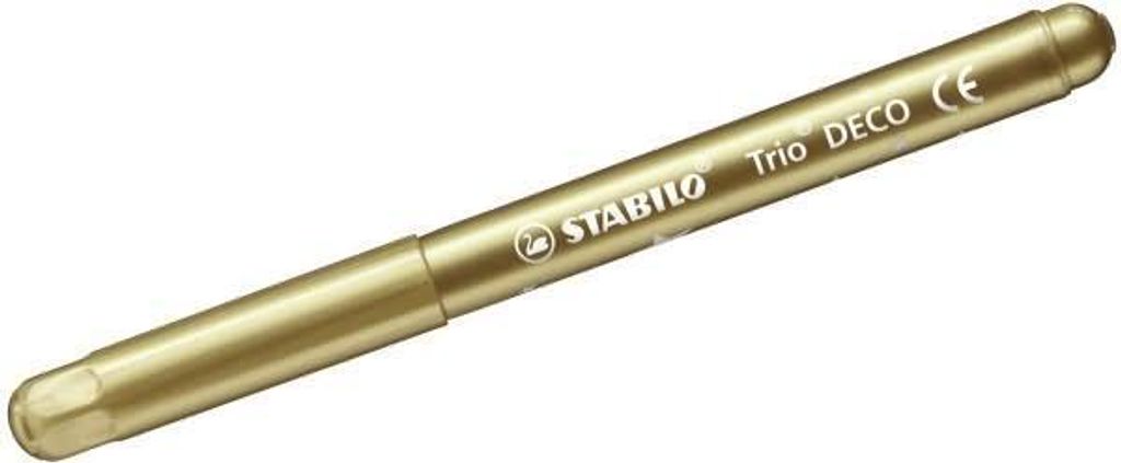Pennarello metallizzato con punta XL - STABILO Trio DECO - Astuccio da