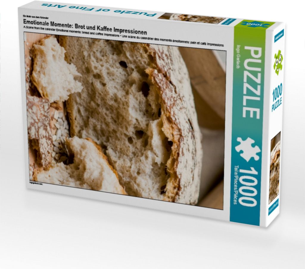 Calvendo Ein Motiv aus dem Kalender Emotionale Momente: Brot und Kaffee Impressionen 1000 Teile Puzzle hoch 480x640mm, Gerlach Ingo; 7331264