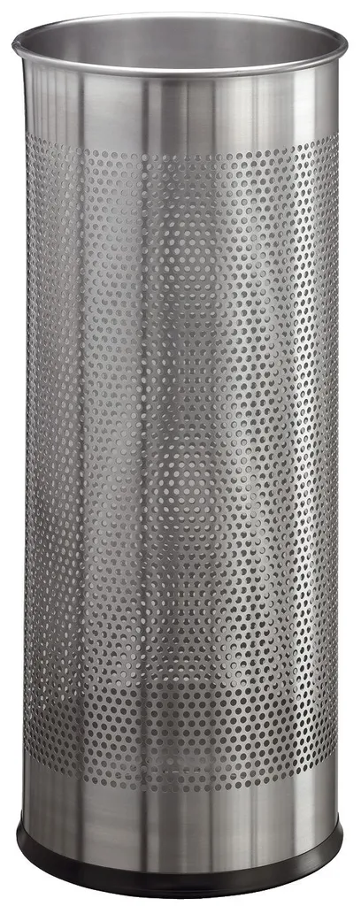 Durable 3371 23 Porte-parapluies en Acier Inoxydable Argent 28,5L