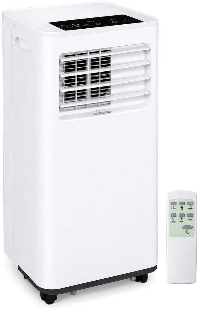 Lifetime Air Klimaanlage Mobil 9000 BTU - Klimagerät mit Abluftschlauch - Ventilator und Luftentfeuchter 3 in 1 - Mobile Klimaanlage für Schlafzi...