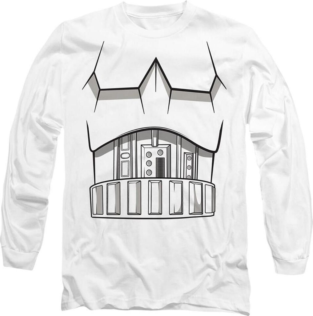 Star Wars - T-Shirt für Herren/Damen Uni TV14336 (M) (Weiß)