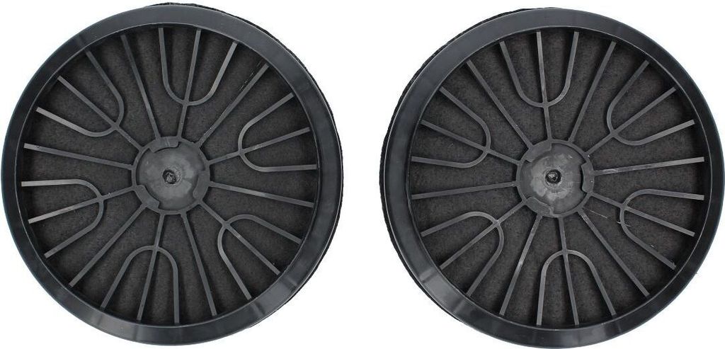 Kohlefilter Set wie BOSCH DHZ5276 00796390 187mmØ für Produktbild 