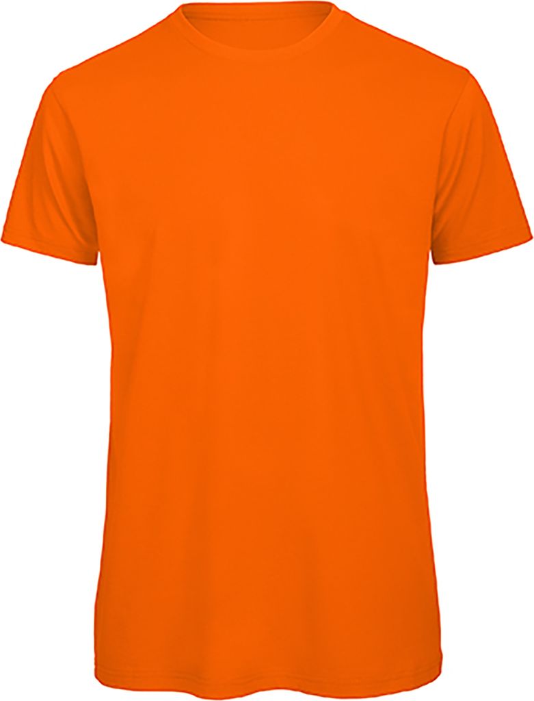 B&C TM042 | Herren T-Shirt / 100% Organic Baumwolle - Farbe: Orange - Größe: 3XL
