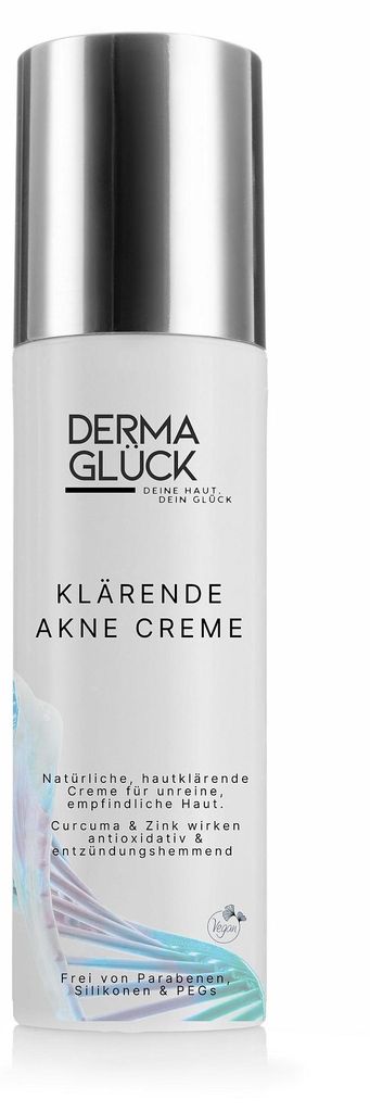 DermaGlück Klärende Akne Creme für unreine ölige zur Akne Produktbild 