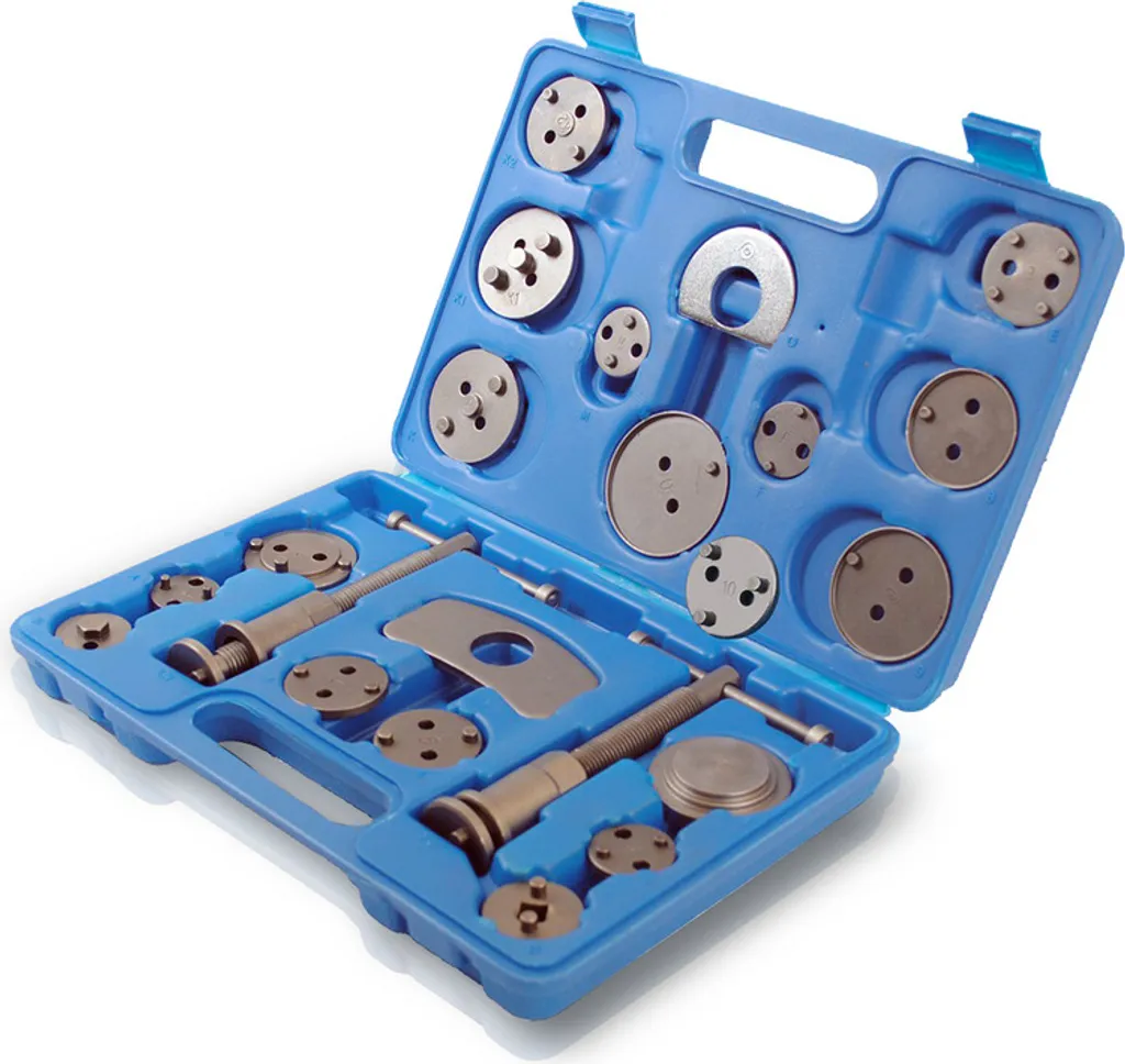 EINFEBEN 23 TLG Set divaricatore di pistoni dei freni Set di strumenti automobilistici universale di divaricatori di pistoni dei freni