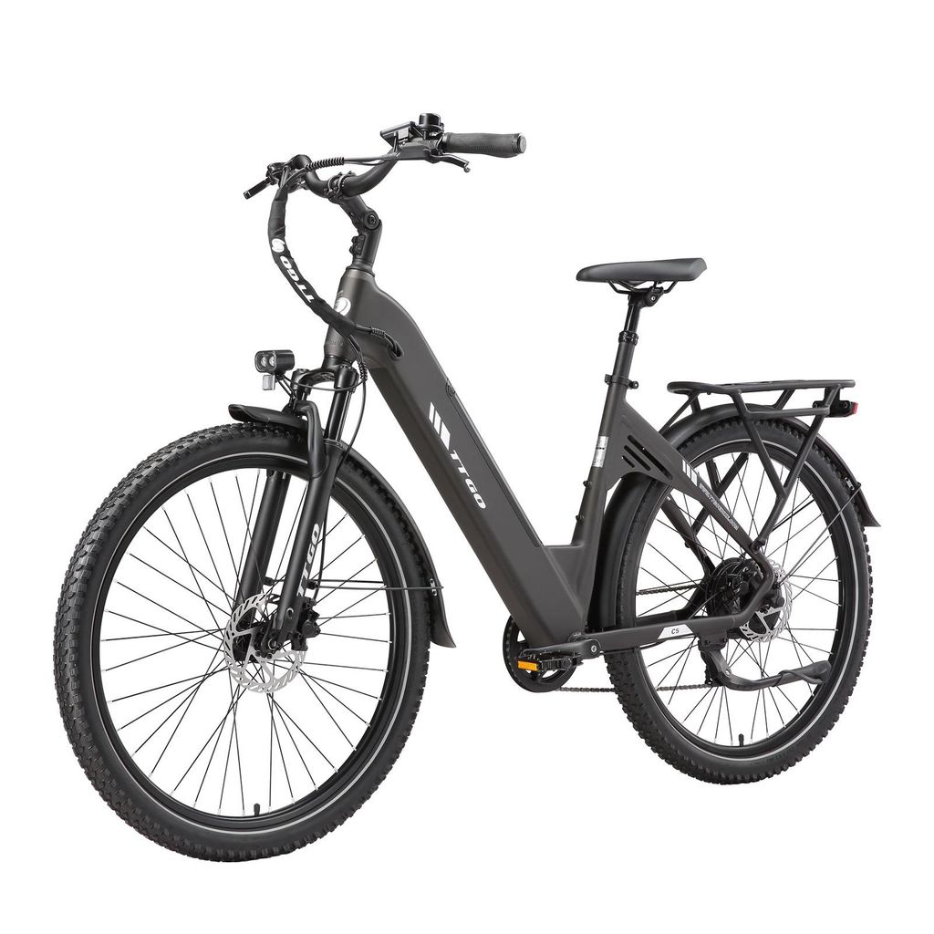 E Bike Erwachsen 27.5 Zoll CityBike Elektrofahrrad 48V 13.5AH Akku 100km Reichweite 7 Gang 25 km/h für Herren Damen City E-Bikes & E-Hollandräder...