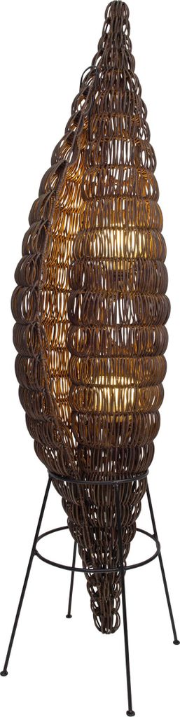 Bodenleuchte COCOON OF FOREST Braun