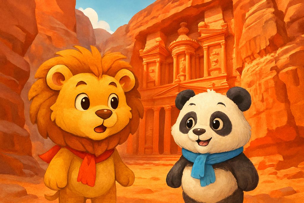 hansepuzzle 111462 - Buschi und Pippin - Reise zu den Weltwundern Puzzle, 2000 Teile, Kinder, 90,0 x 60,0cm mit hochwertiger Aufbewahrung, Kartonbo...